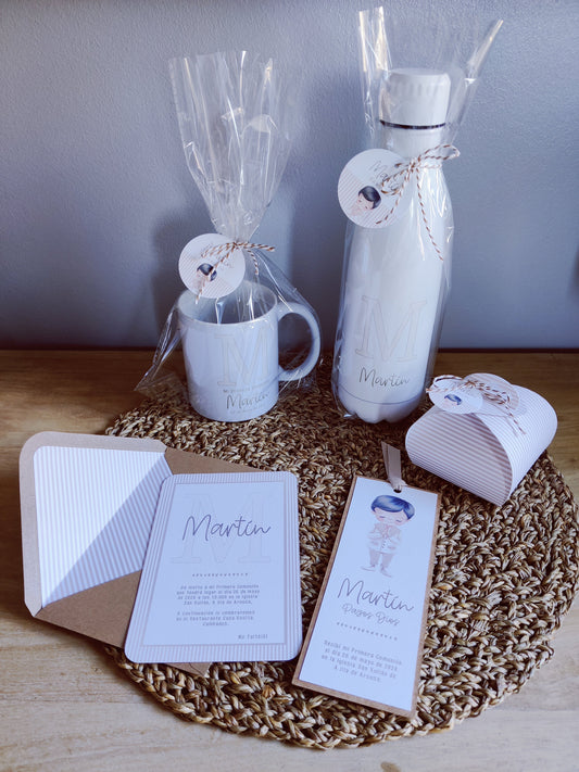Detalles personalizados para regalar a tus invitados en una Comunión o Bautizo.