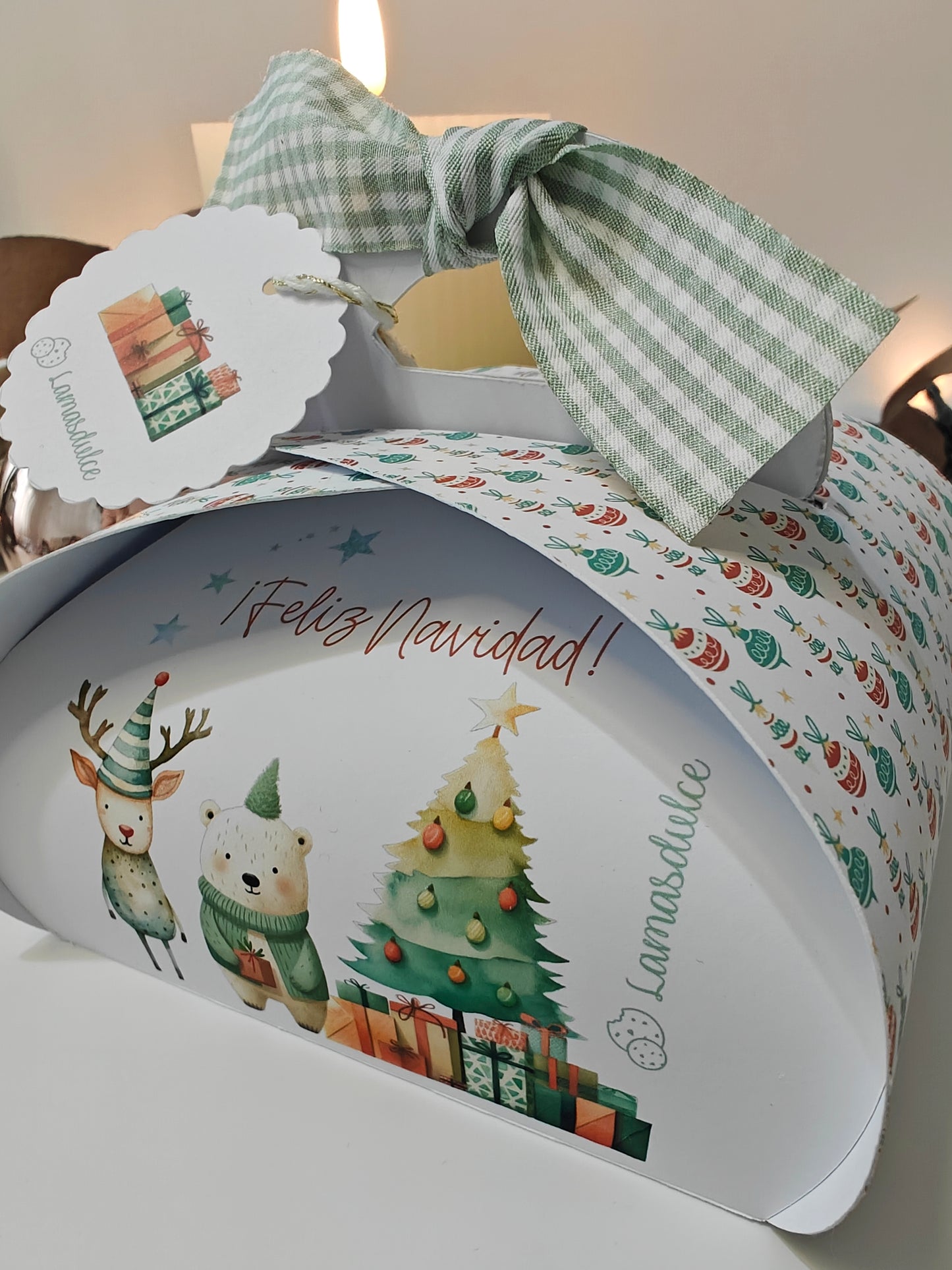 detalles para dulces Navidad