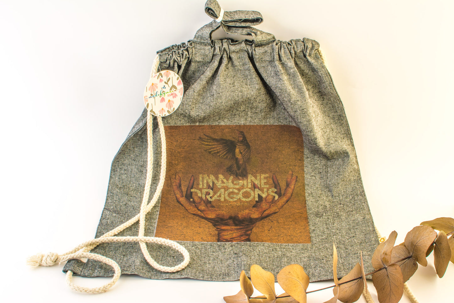 Mochila algodón reciclado personalizada Festejos y cumpleaños