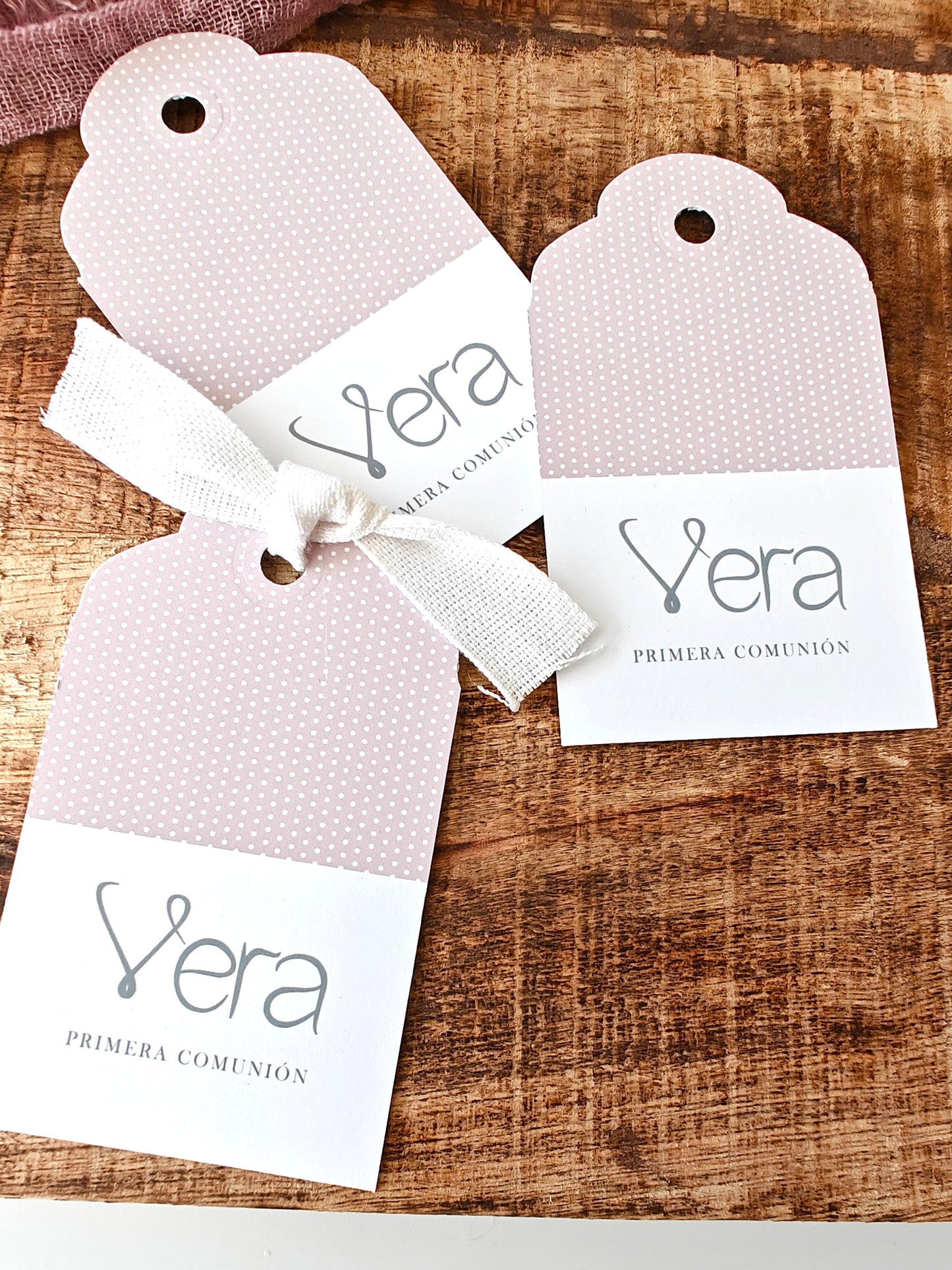 Pack Etiquetas personalizadas Comunión COLECCIÓN BALLET