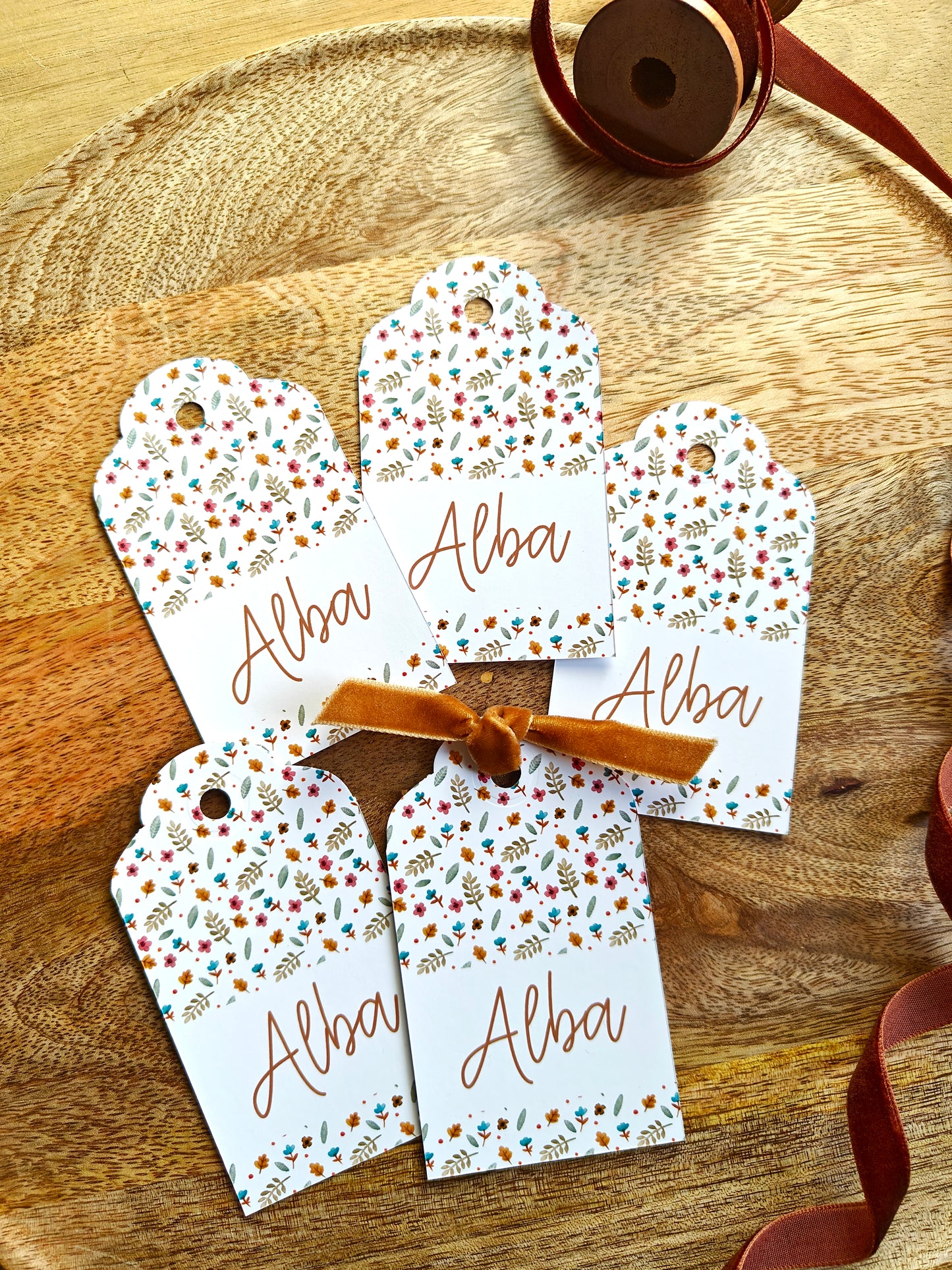 Pack Etiquetas personalizadas Bautizo COLECCIÓN MARGARITE