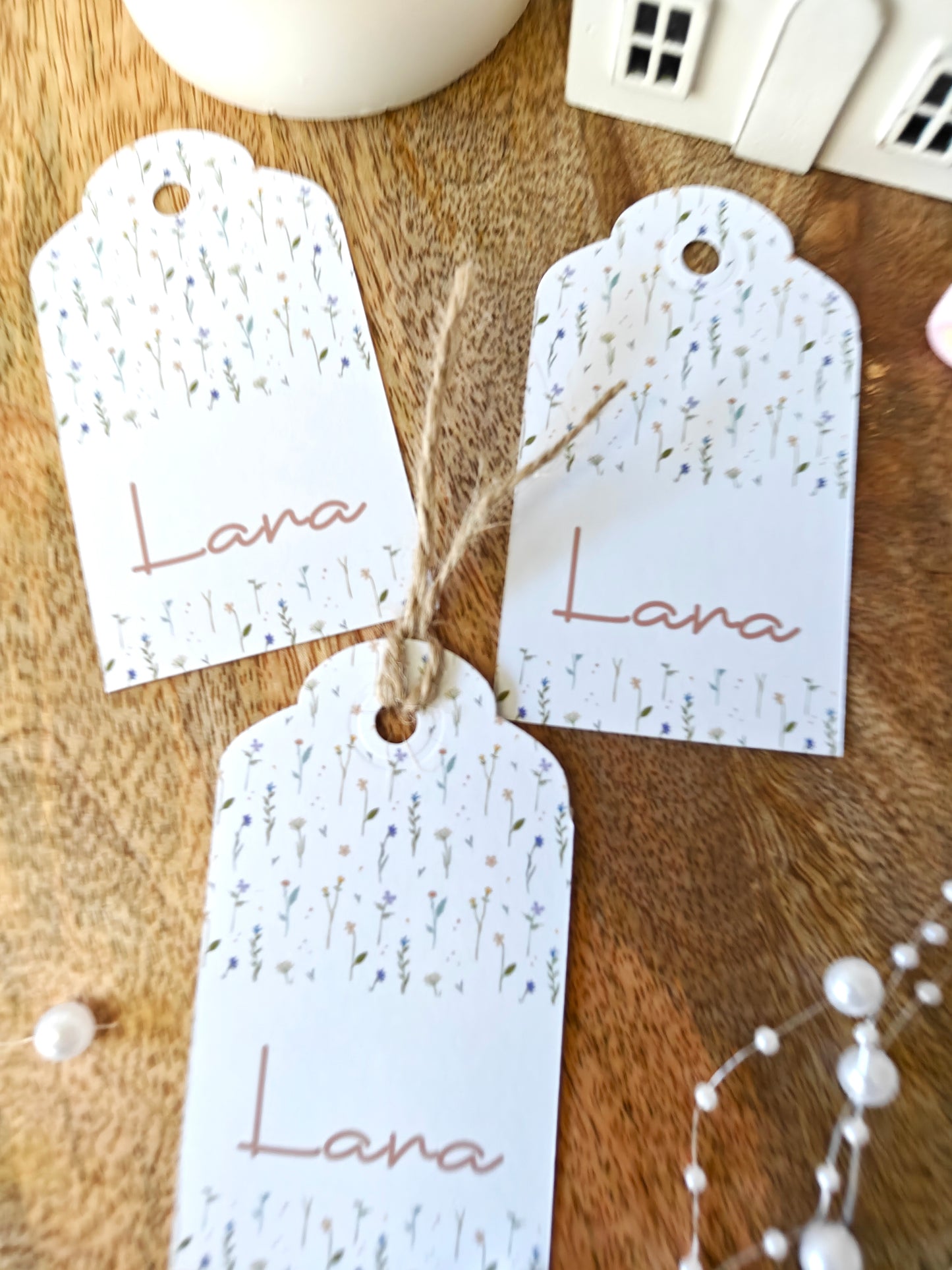 Pack x 15 Etiquetas personalizadas Bautizo COLECCIÓN ACUARELAS