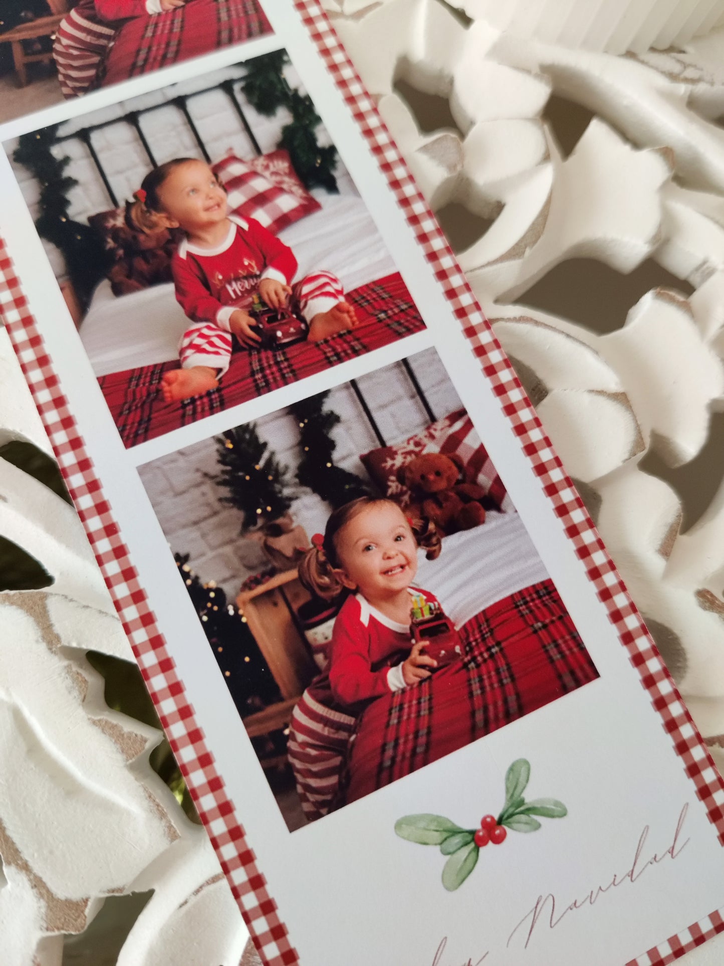 Pack x 8 Fotomatón Navidad personalizado