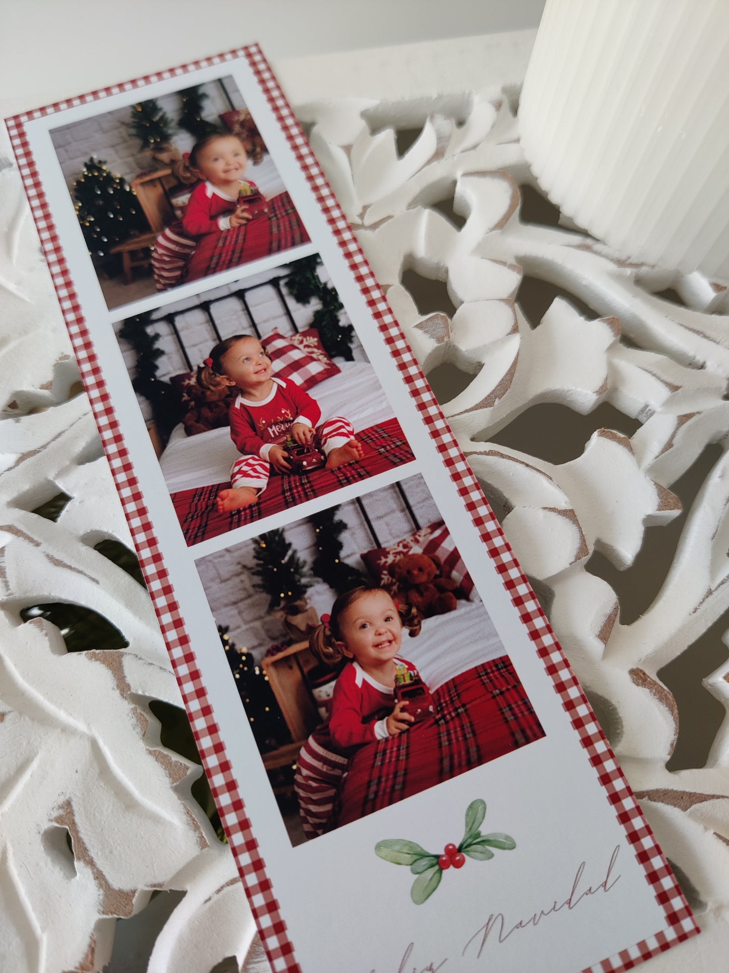 Pack x 8 Fotomatón Navidad personalizado