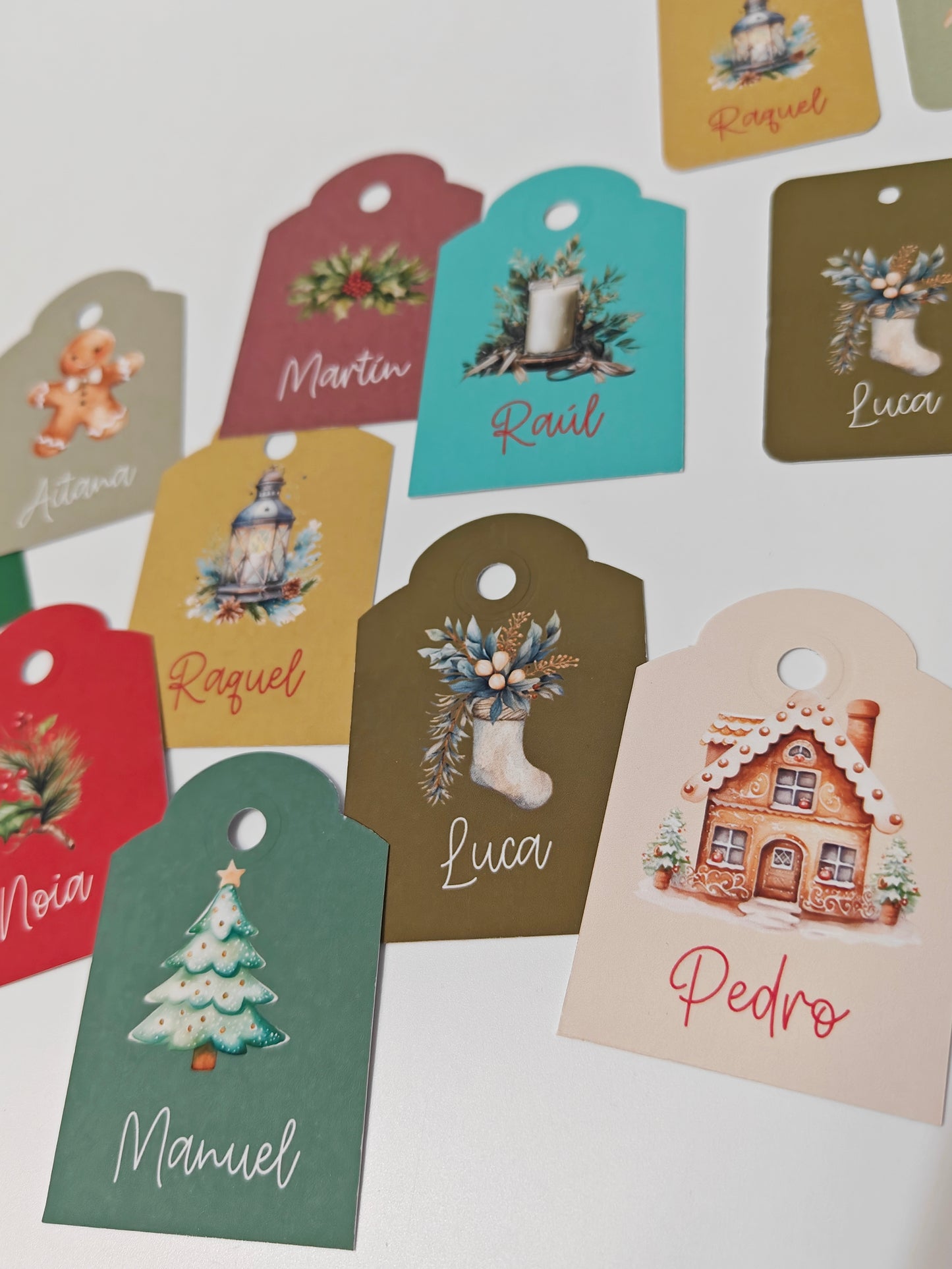 Pack Tags (Etiquetas) Navidad