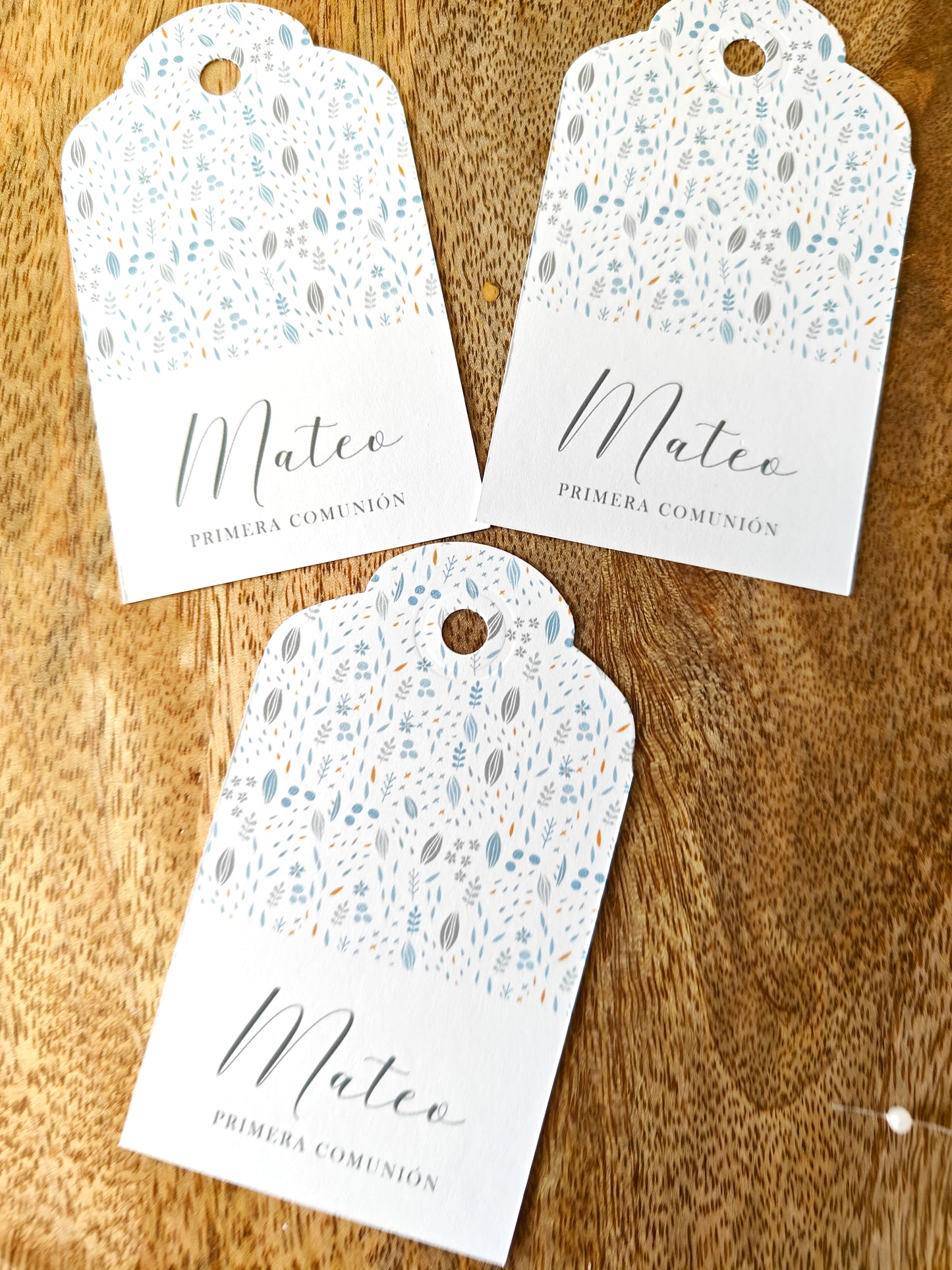 Pack x 15 Etiquetas personalizadas Comunión COLECCIÓN GIOVANNI