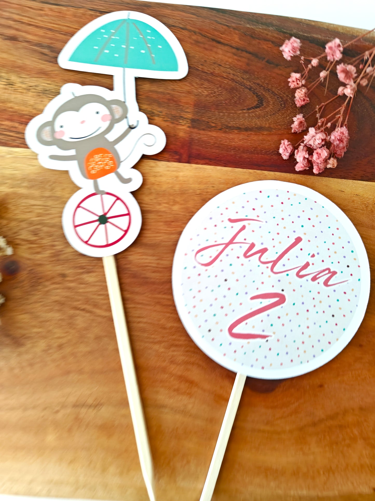 Pack decoración, papelería y detalles Festejos y cumpleaños CIRCUS FUN (con chocolatina)