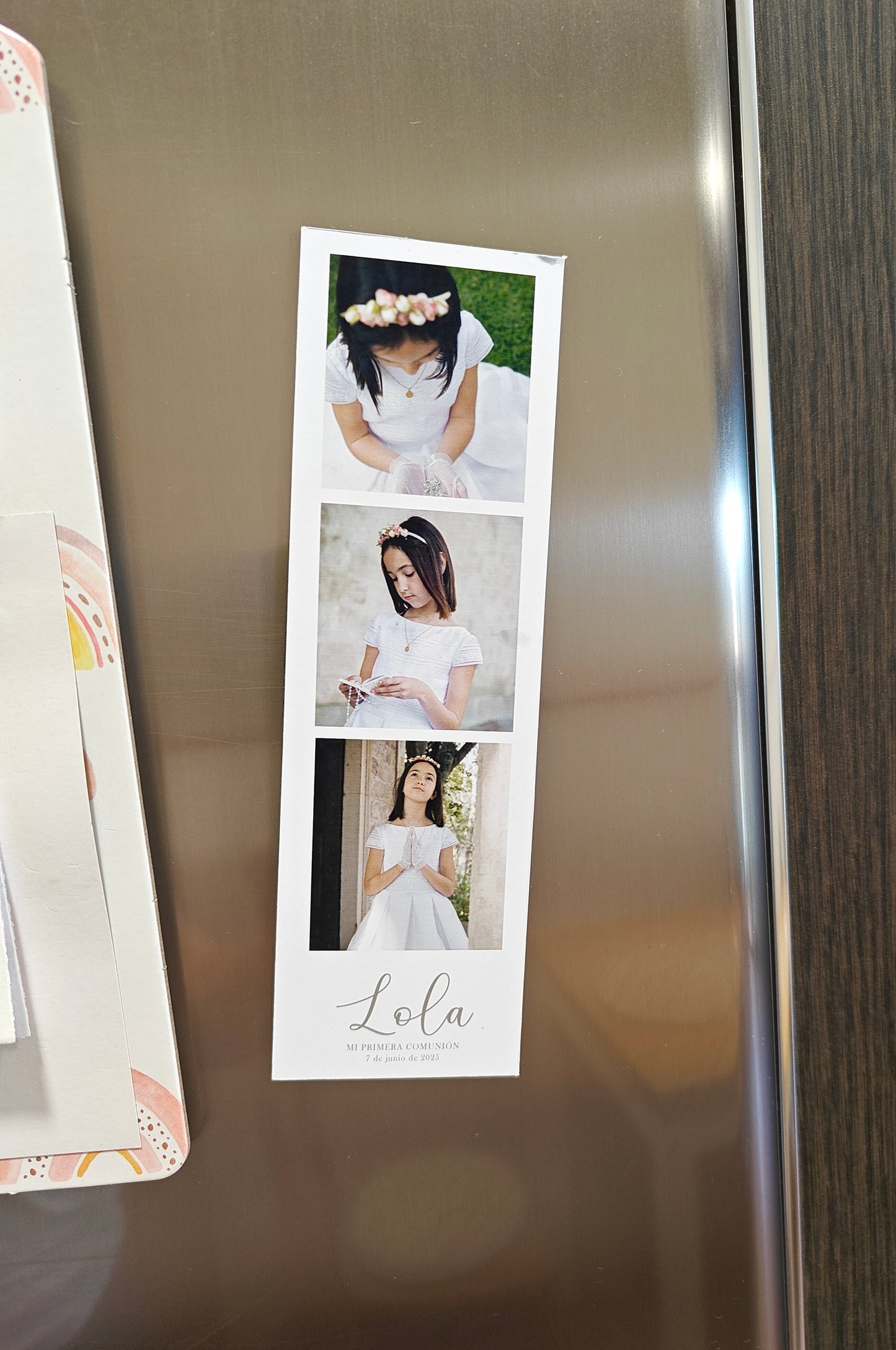 Recordatorio con foto personalizado (fotomatón) COLECCIÓN MARGHERITA