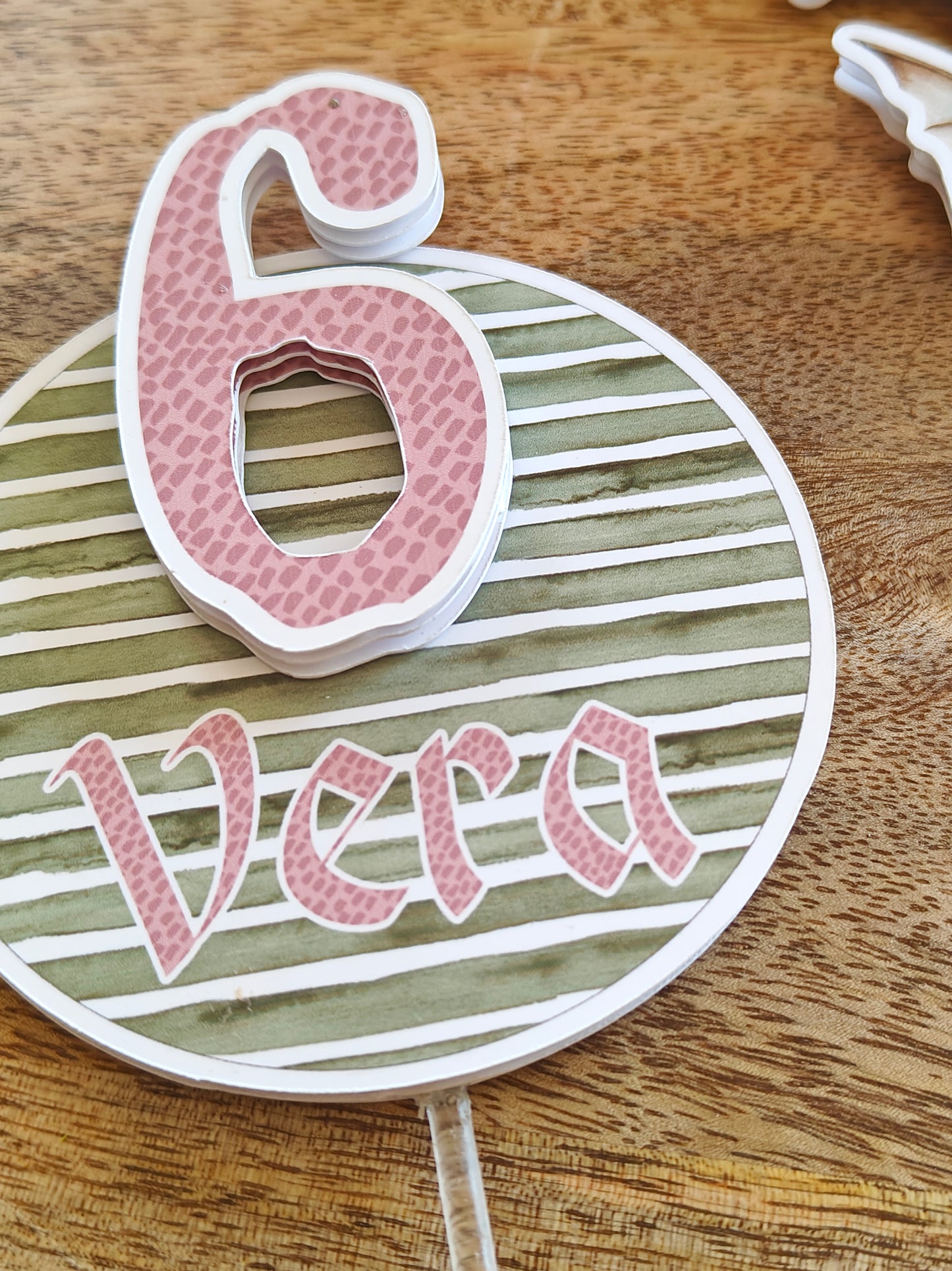 Topper tarta x2 personalizados Festejos y cumpleaños