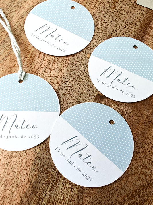 TAG ETIQUETA PERSONAIZADAS