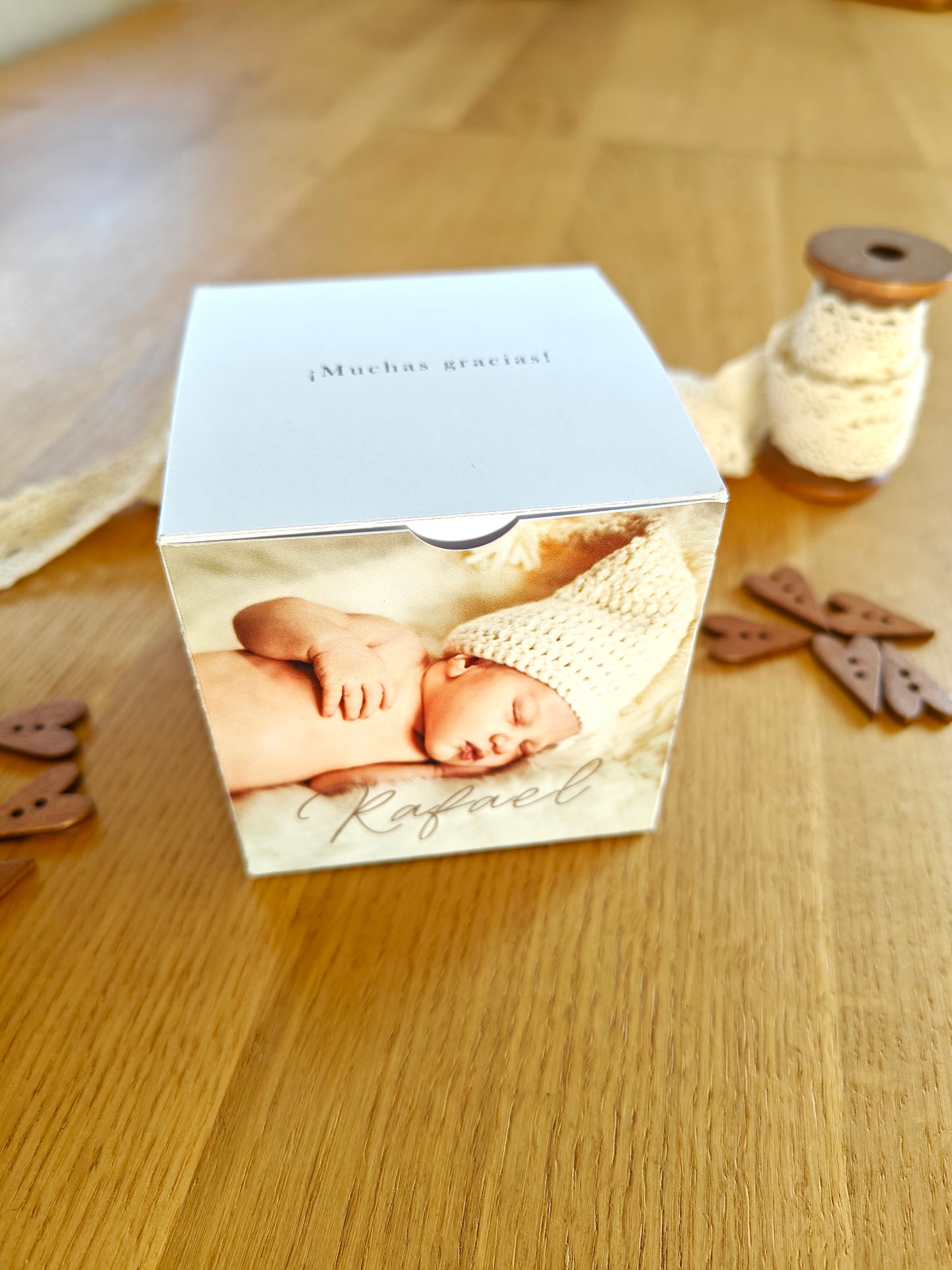 Caja sorpresa personalizada Bautizo COLECCIÓN BARI