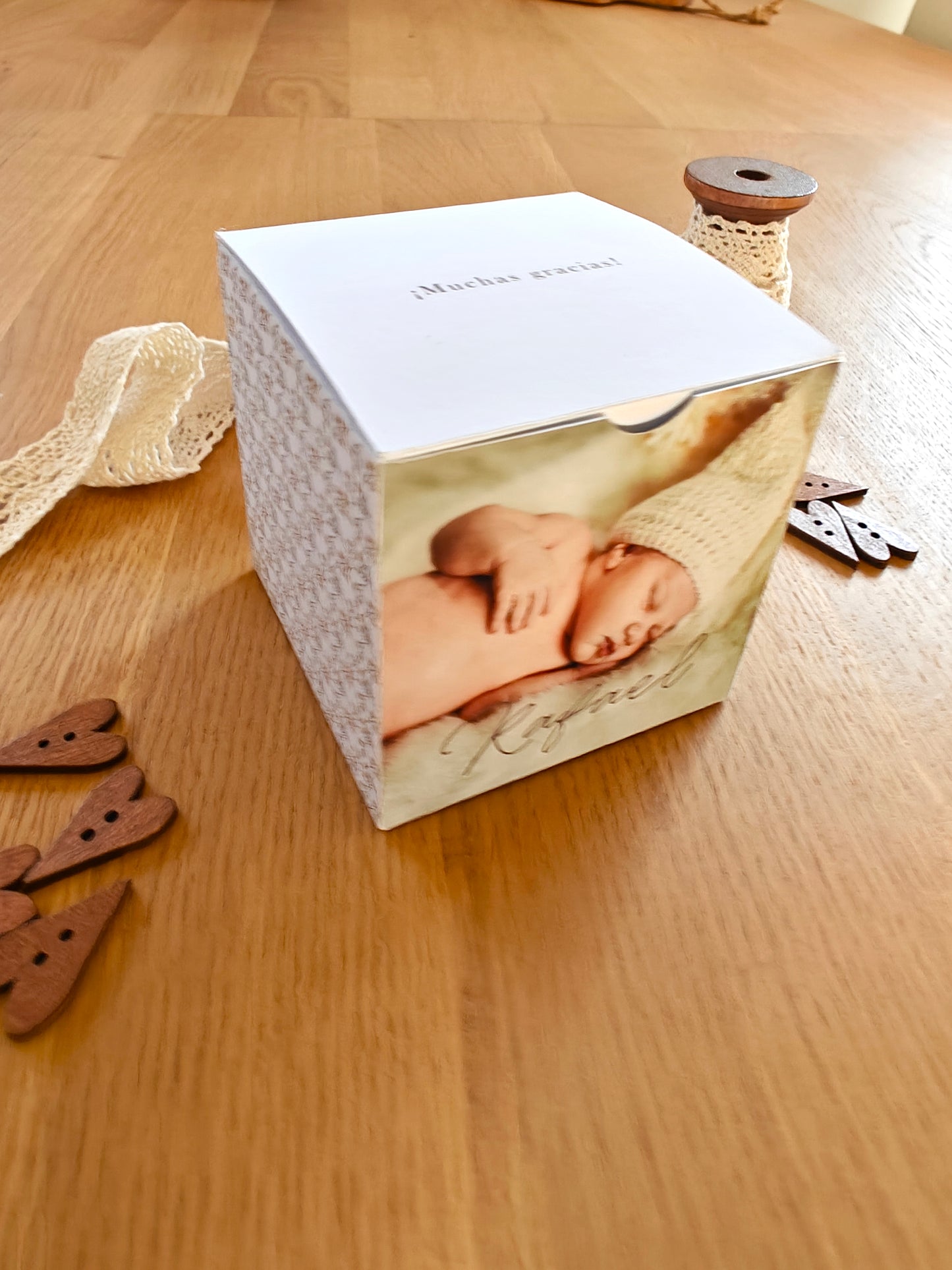Caja sorpresa personalizada Bautizo COLECCIÓN BARI