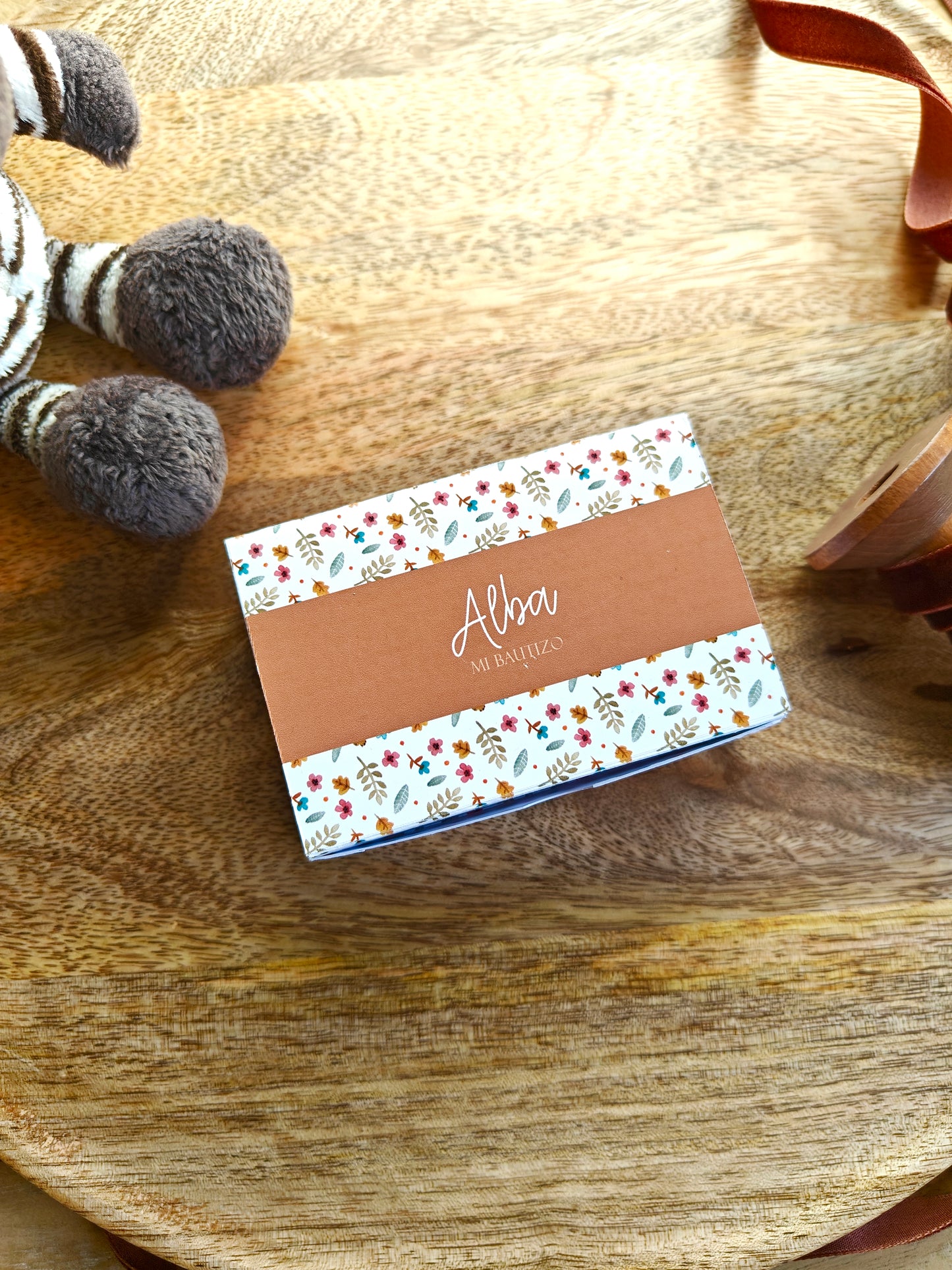 Caja cookie personalizada Bautizo COLECCIÓN MARGARITE