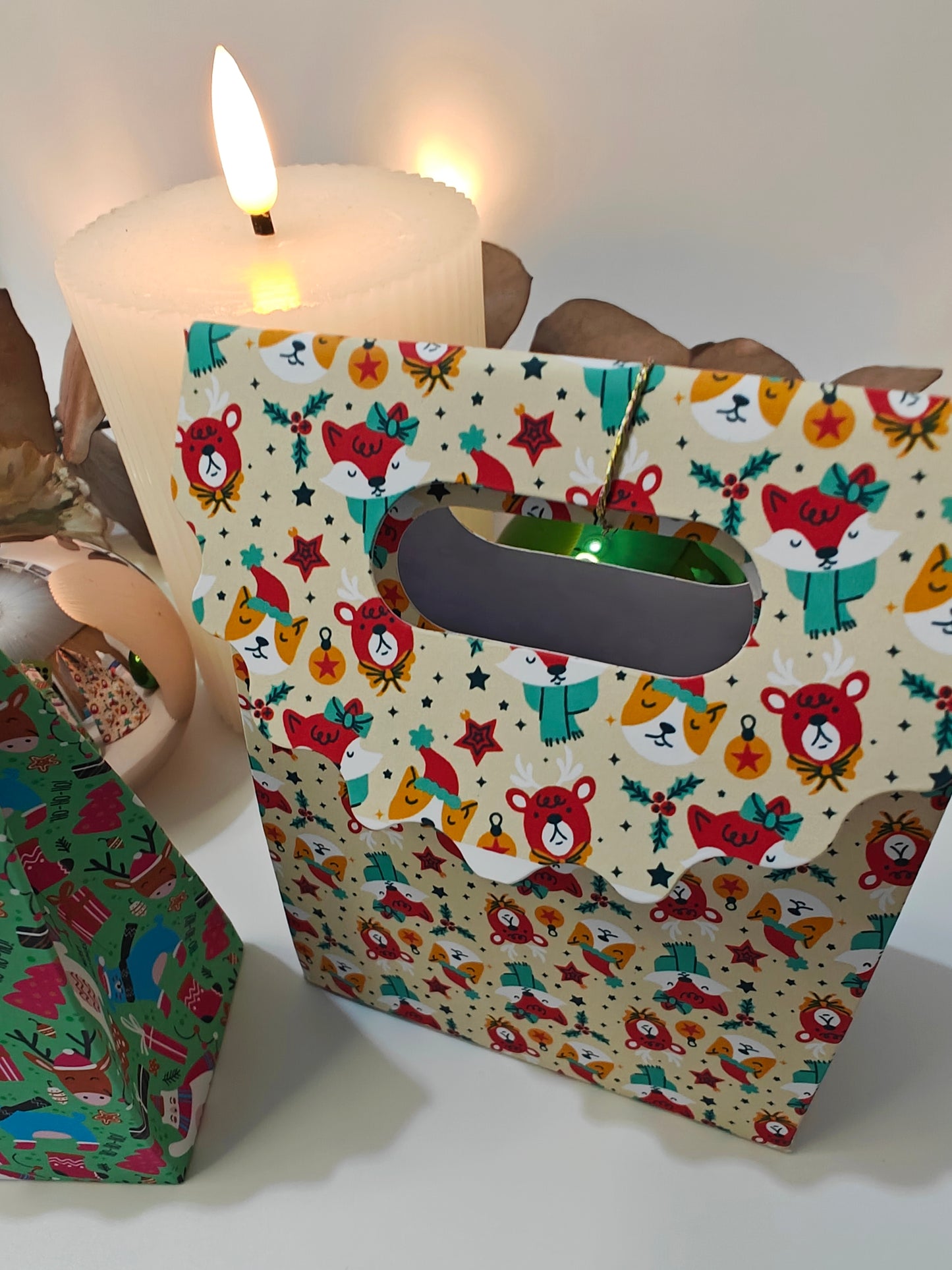 Caja candy bag navidad