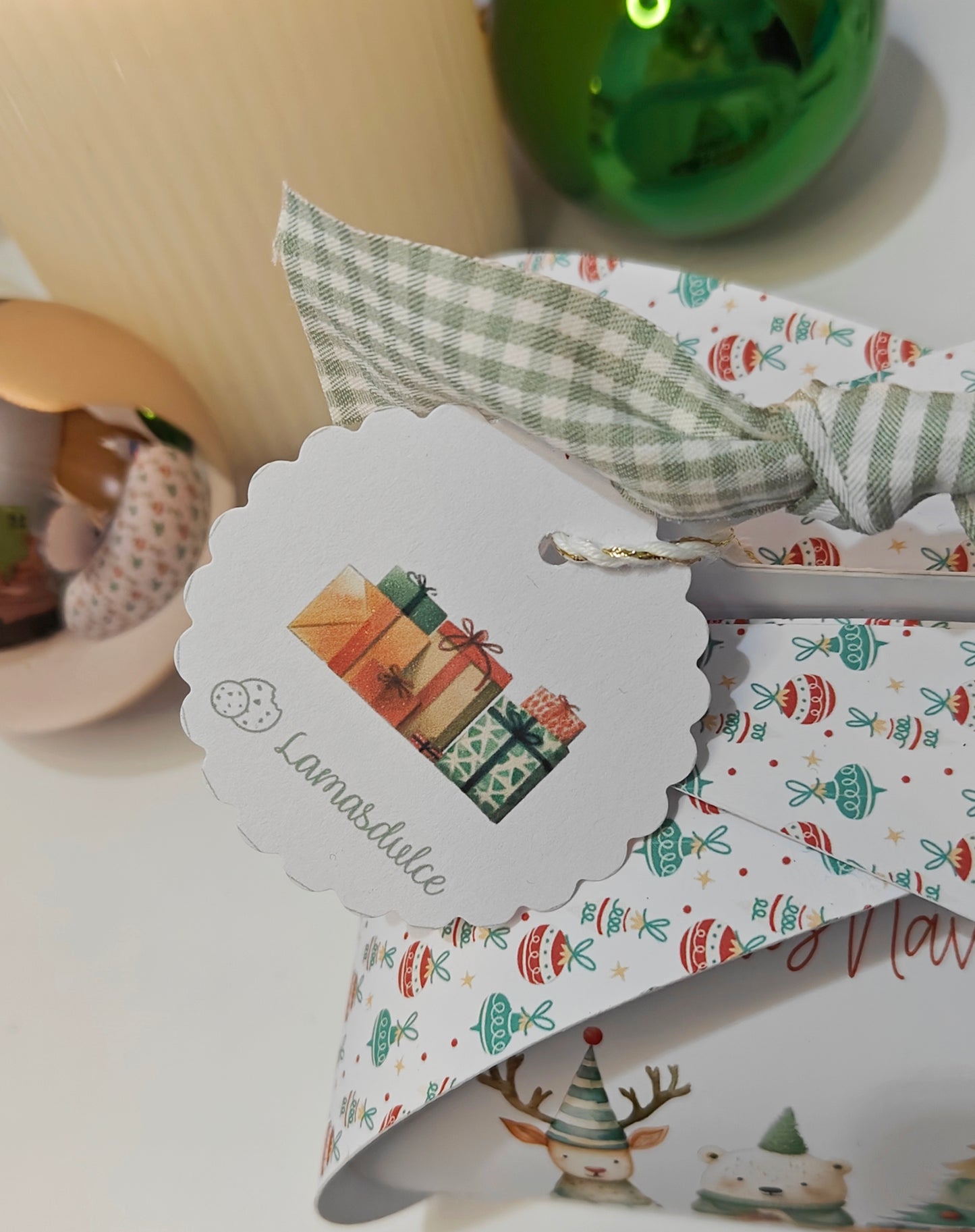 Caja bombonera Navidad