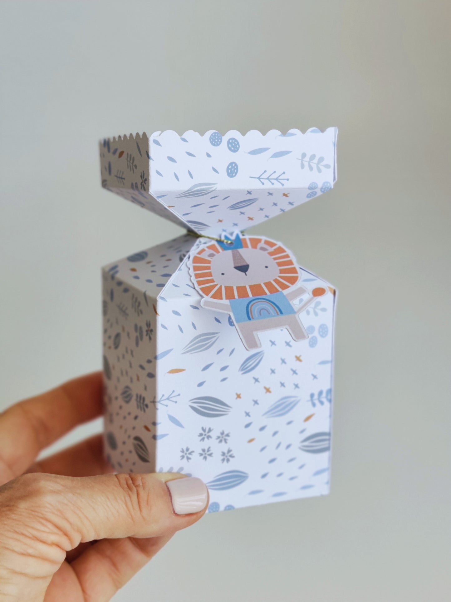 Caja candy box personalizada Bautizo