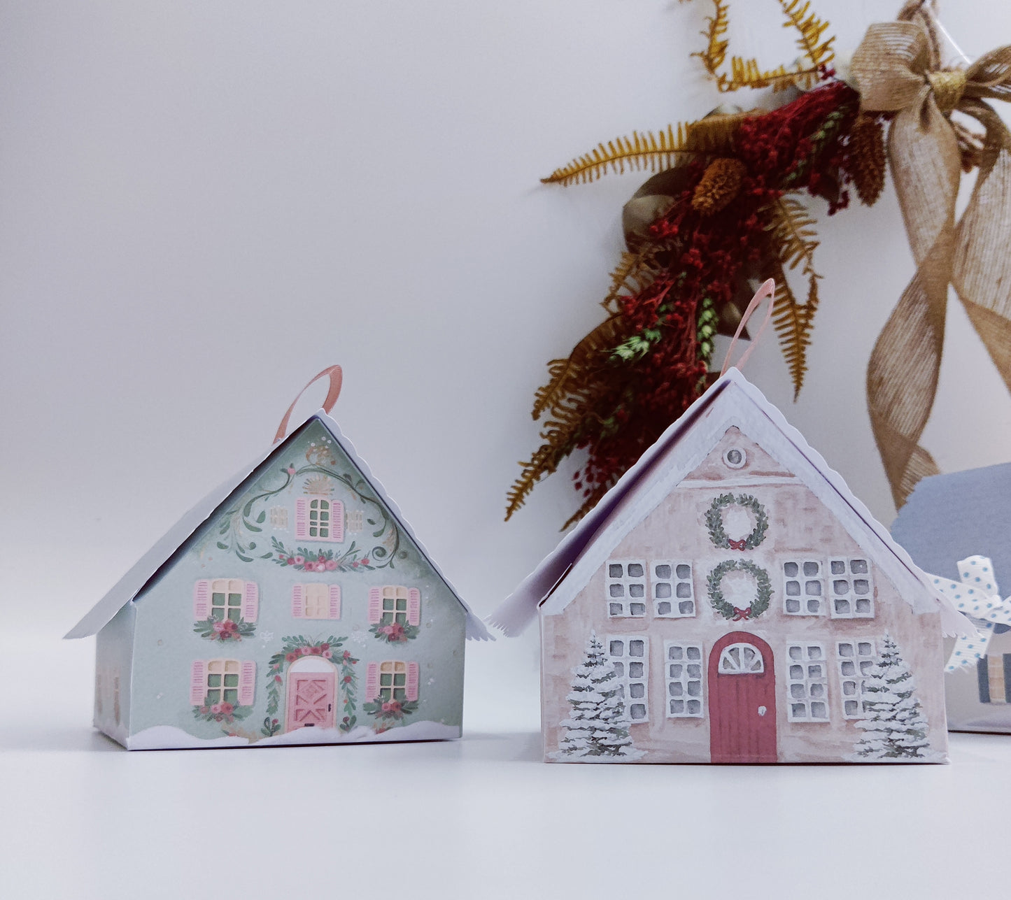 Caja Casita de Gengibre Navidad