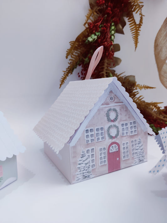 caja para cookies, chuches o detalles pequeños para navidad