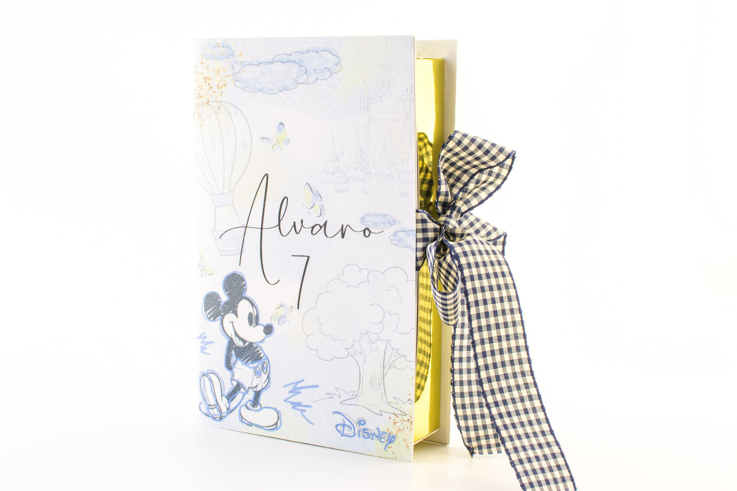 caja libro para regalos eventos