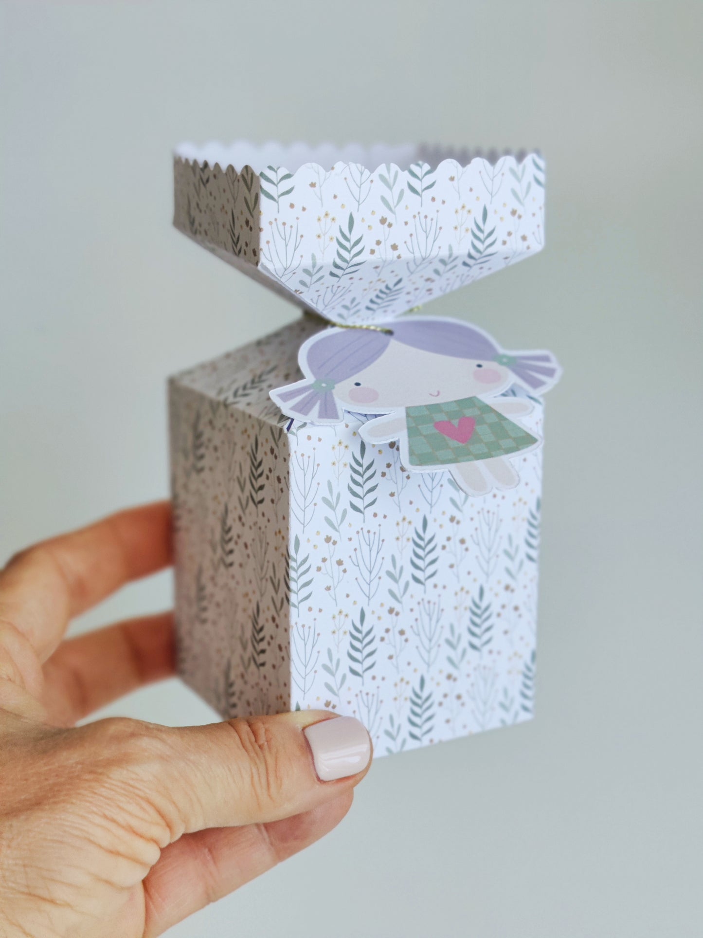 Caja candy box personalizada Bautizo