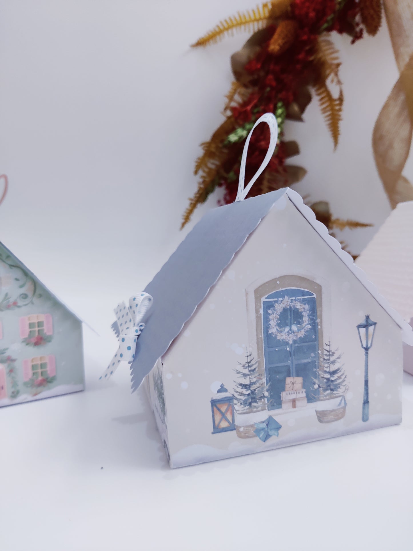 Caja Casita de Gengibre Navidad