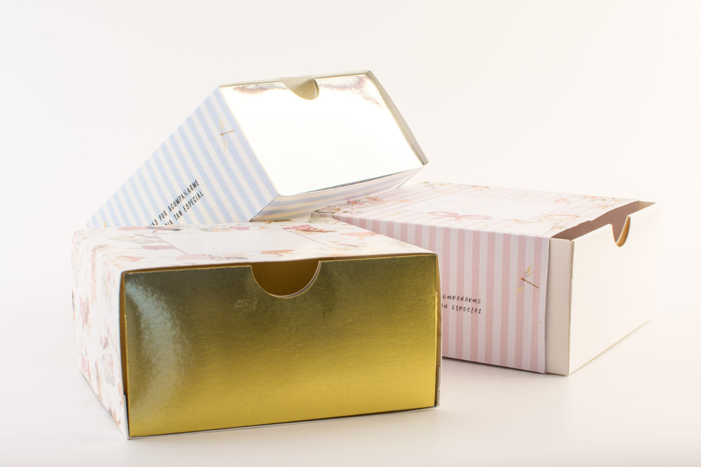 Caja deslizable pequeña personalizada Comunión