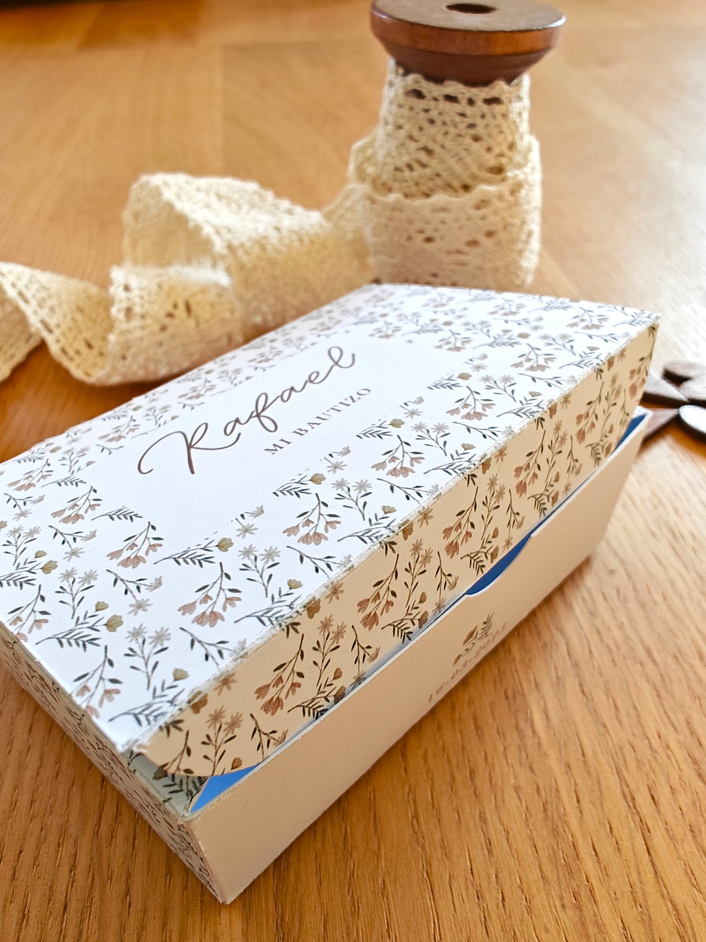 Caja cookie personalizada Bautizo COLECCIÓN BARI