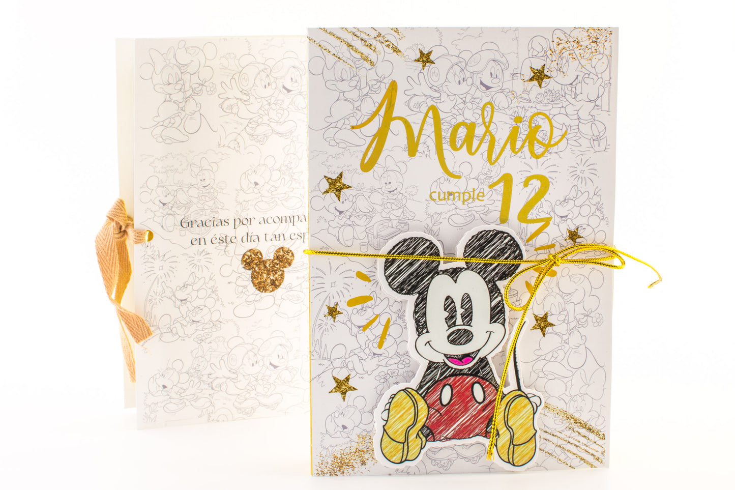 Caja Book box personalizada Festejos y cumpleaños