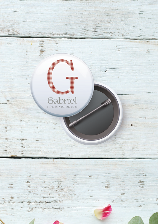 Chapa personalizada Comunión COLECCIÓN NIÑO JESÚS