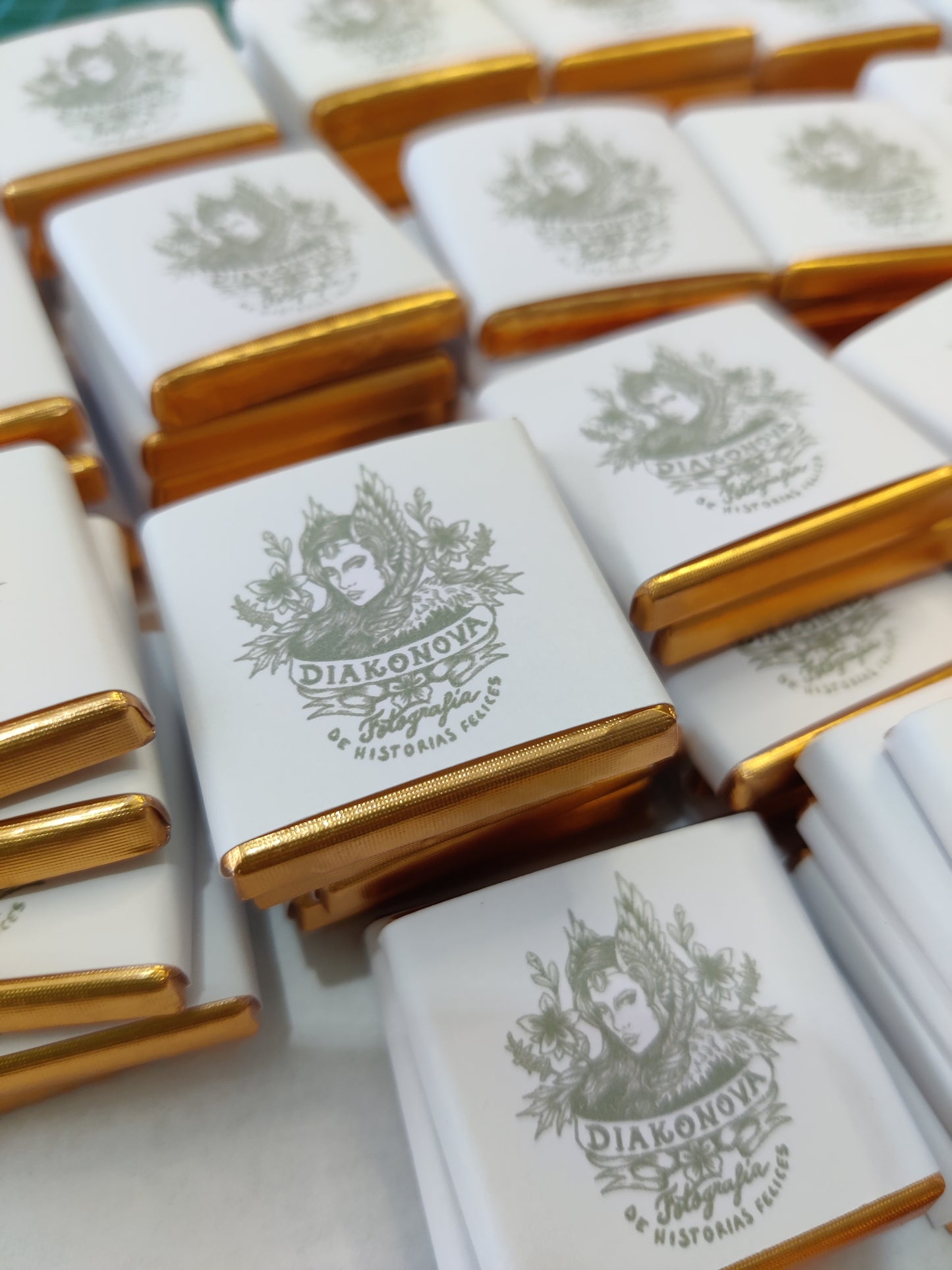 Chocolatina mini personalizada Imagen de marca