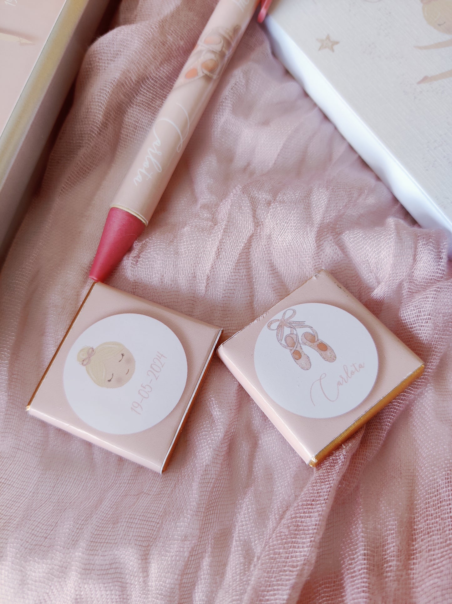 Chocolatina mini personalizada Comunión