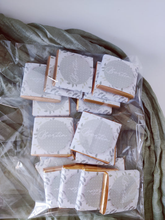 chocolatinas con nombre comunion