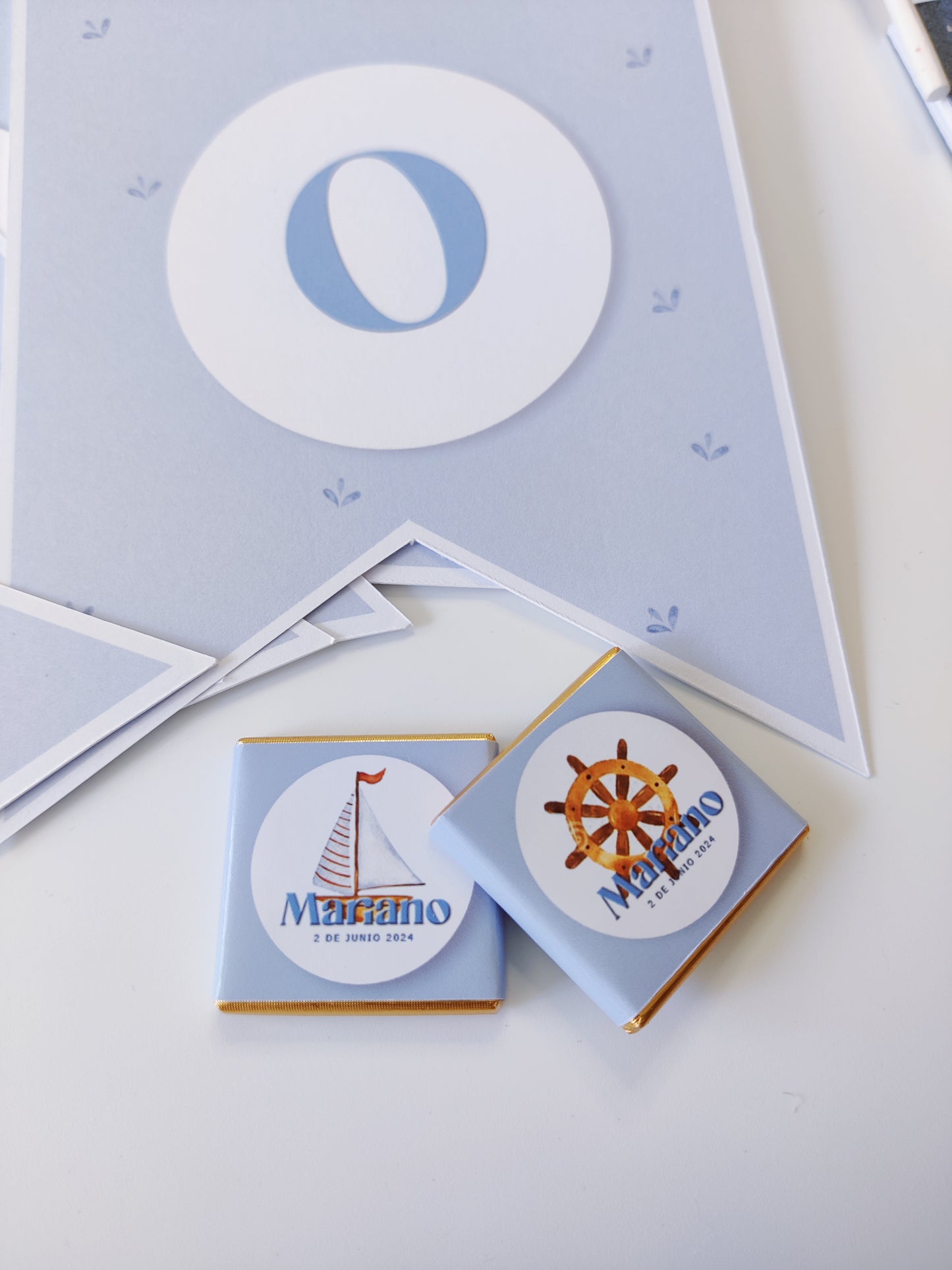 Chocolatina mini personalizada Comunión