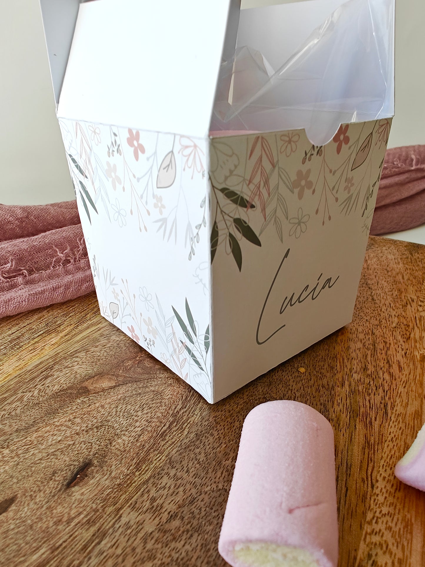 Caja sorpresa personalizada Comunión COLECCIÓN PRIMAVERA