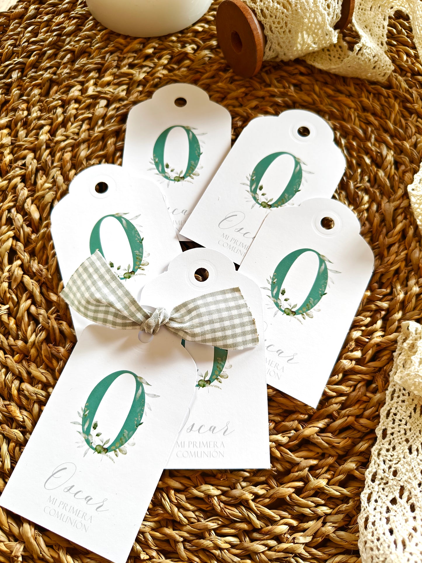 Pack Etiquetas personalizadas Comunión COLECCIÓN VERONA