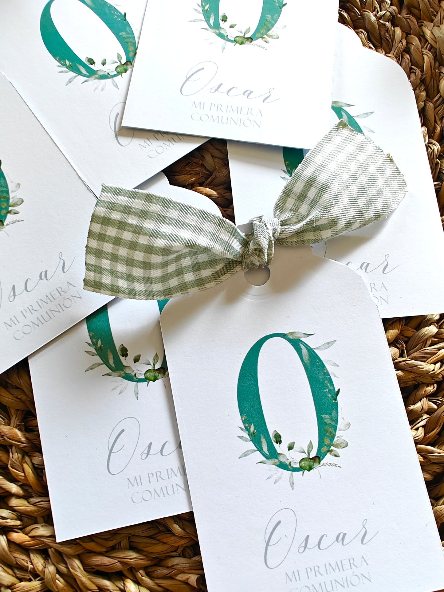 Pack Etiquetas personalizadas Comunión COLECCIÓN VERONA