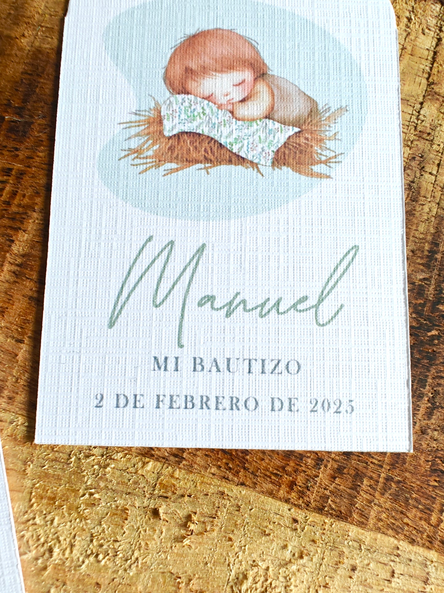 Pack Etiquetas personalizadas Bautizo COLECCIÓN BABY BOY