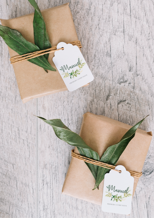 etiquetas para bolsas y cajas