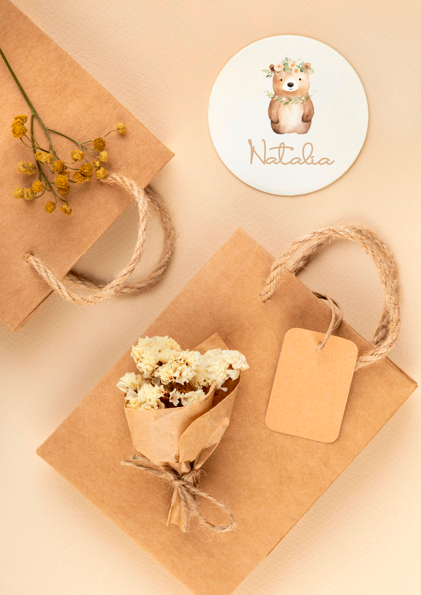 PACK decoración, papelería y detalles BAUTIZO