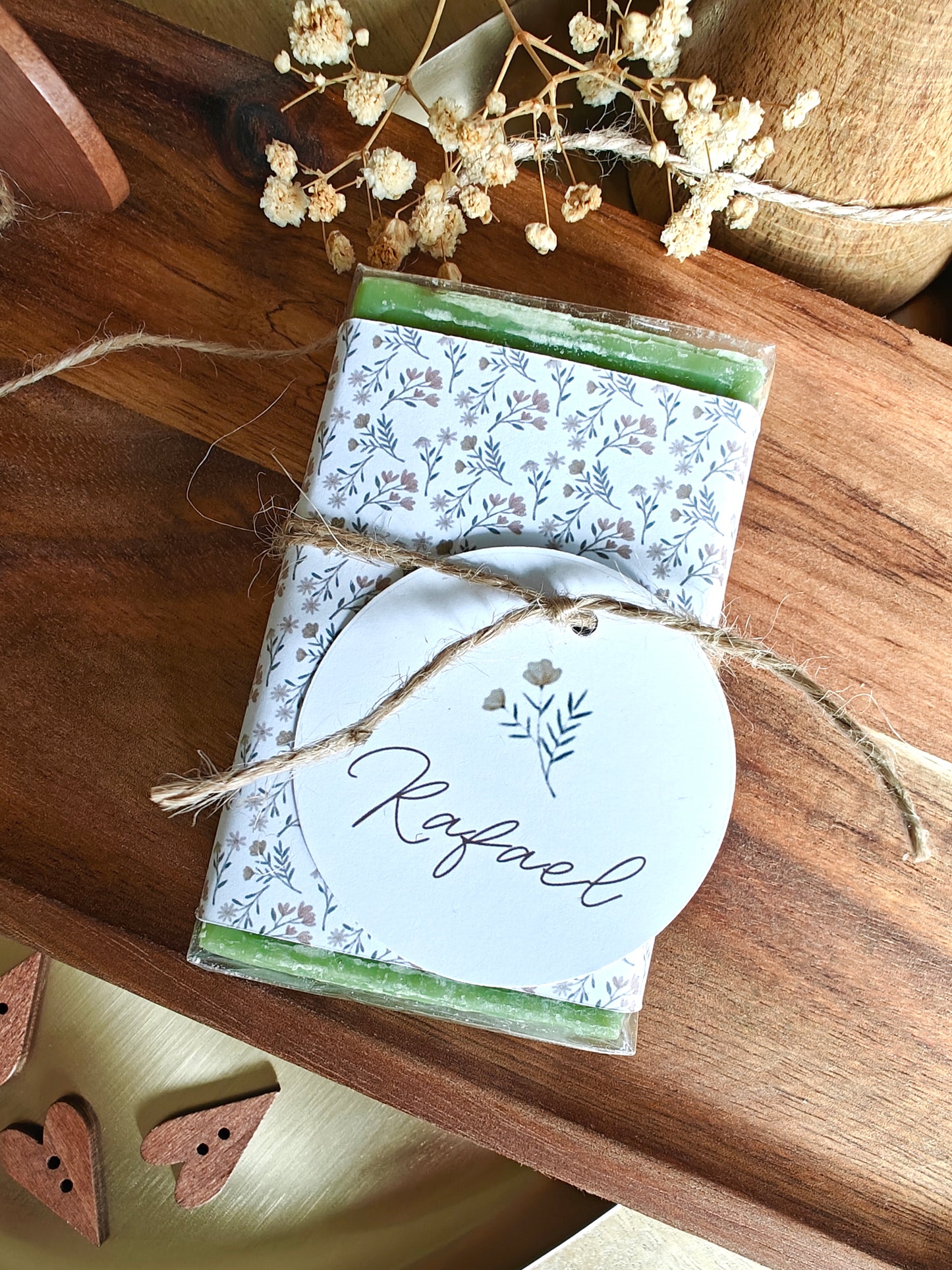 Jabón de MARSELLA personalizado Bautizo COLECCIÓN BARI