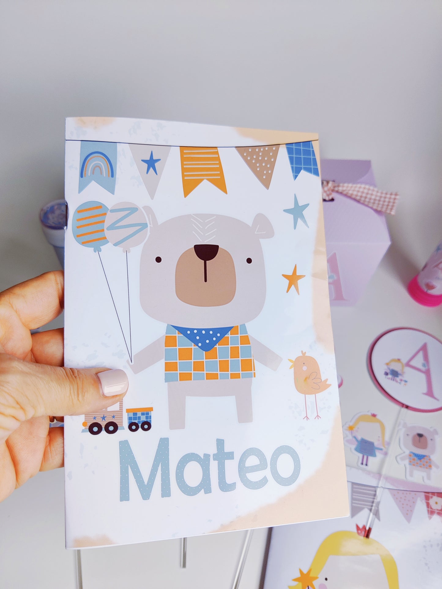 Colorín book personalizado Festejos y cumpleaños