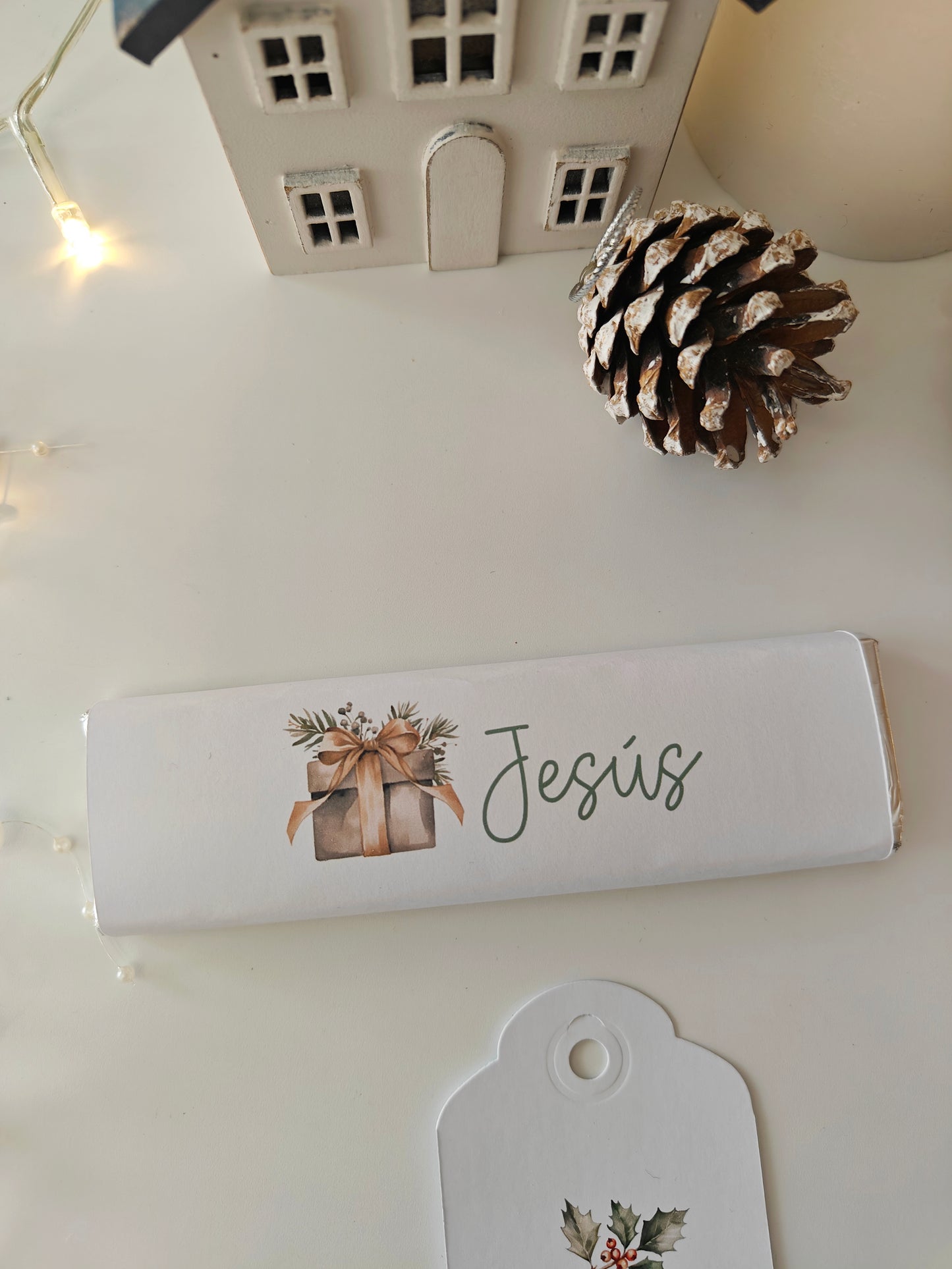 PACK decoración papelería y detalles BAUTIZO NAVIDAD