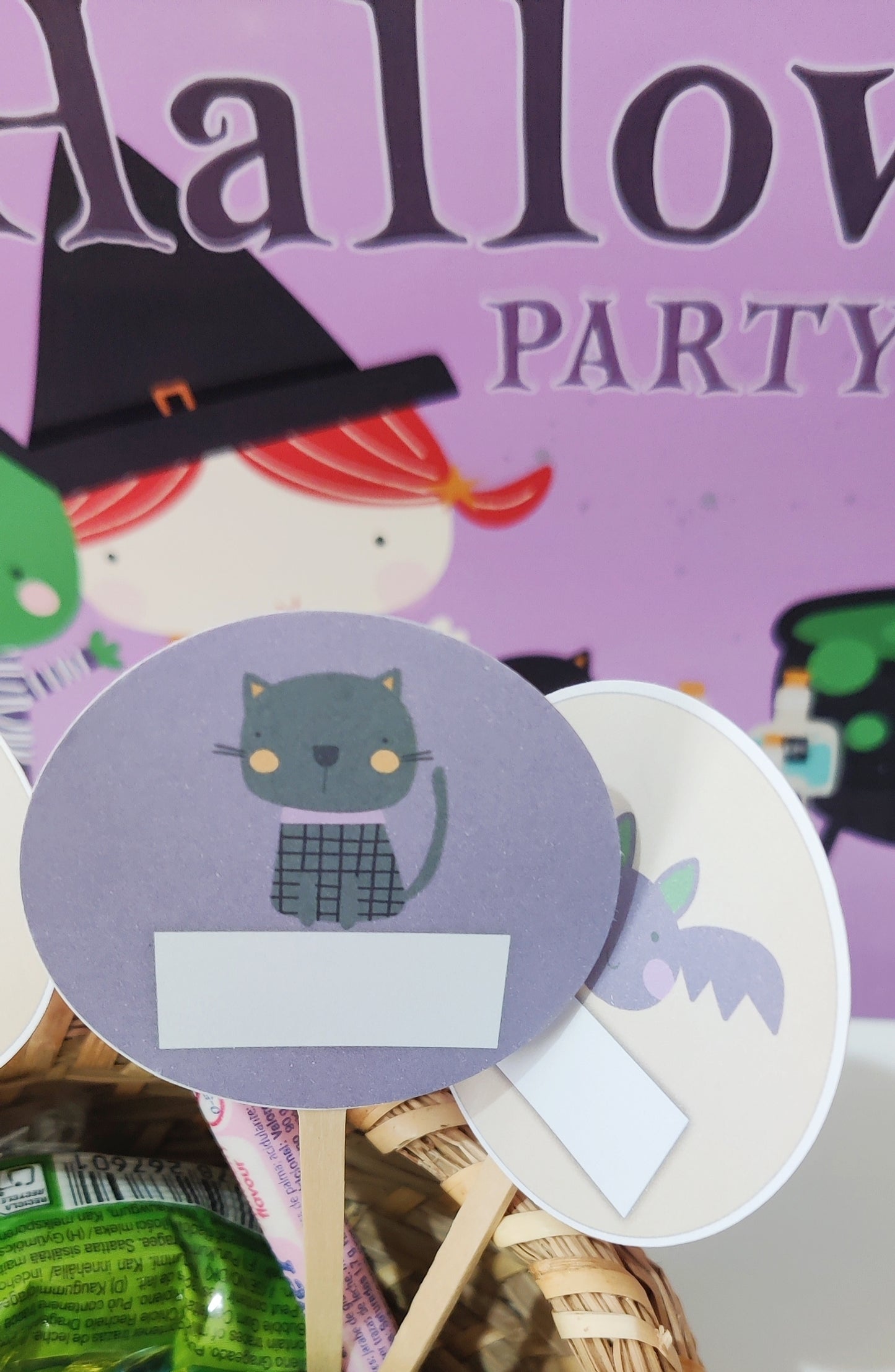 Pack decoración, papelería y detalles Festejos y cumpleaños HALLOWEEN SALEM PARTY