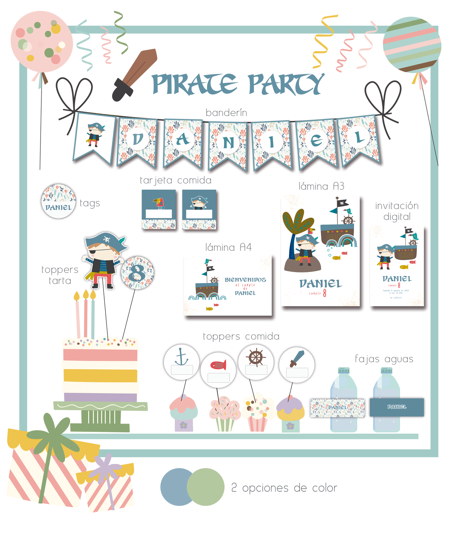 articulos para fiestas infantiles