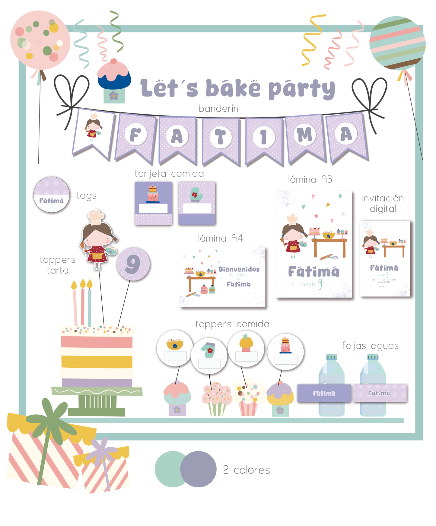 articulos para fiestas infantiles