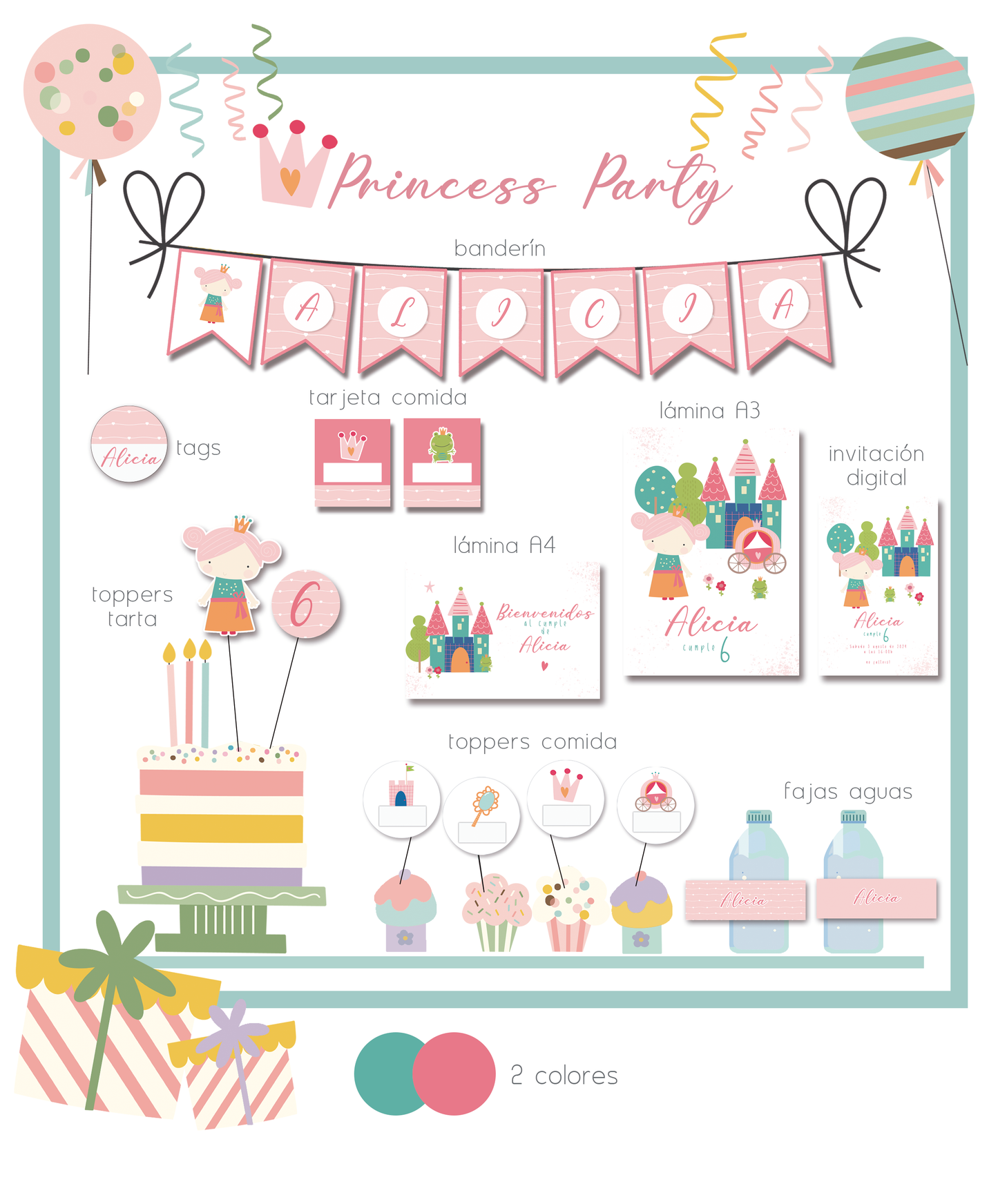 articulos para fiestas infantiles