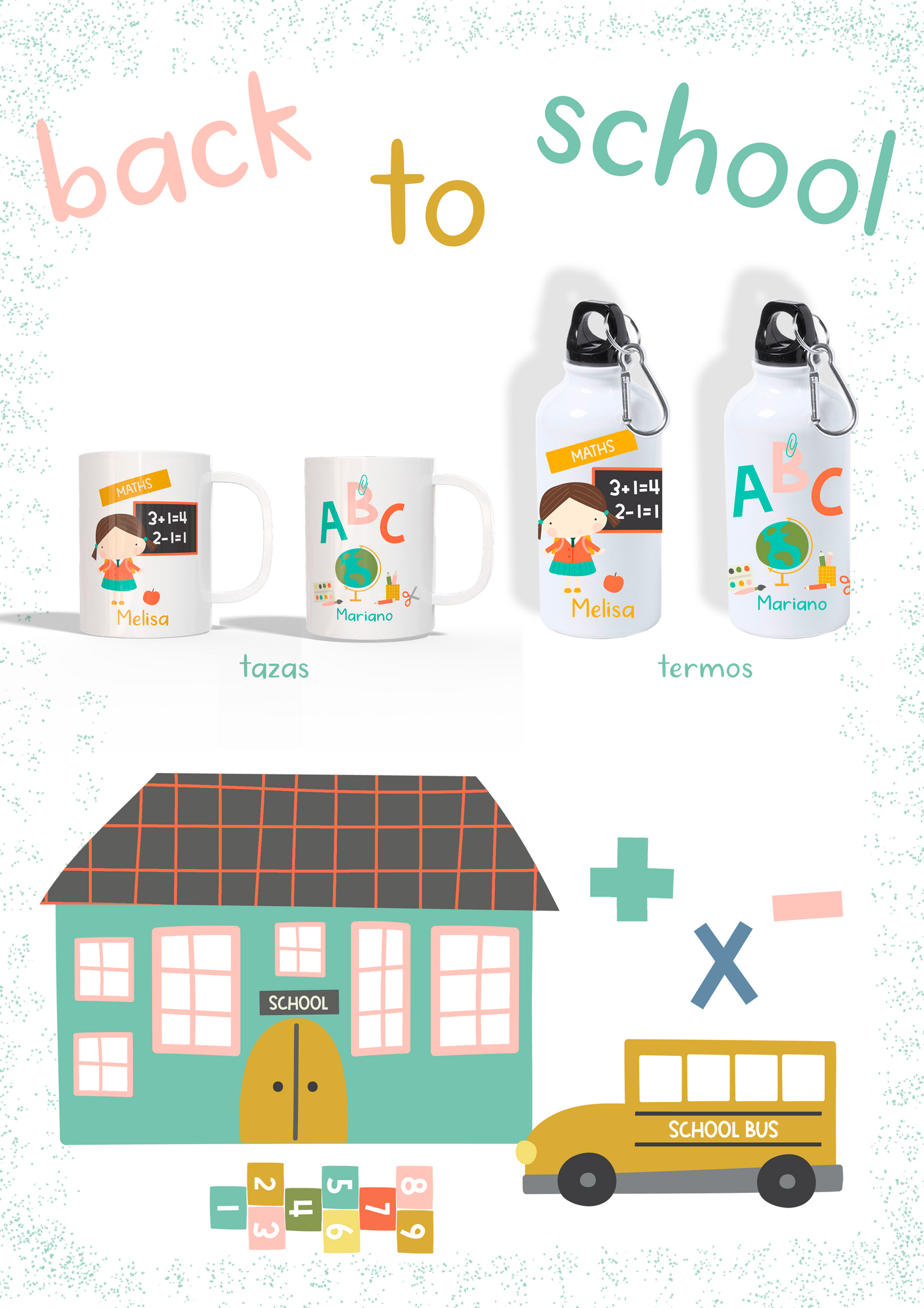 Pack VUELTA AL COLE personalizado
