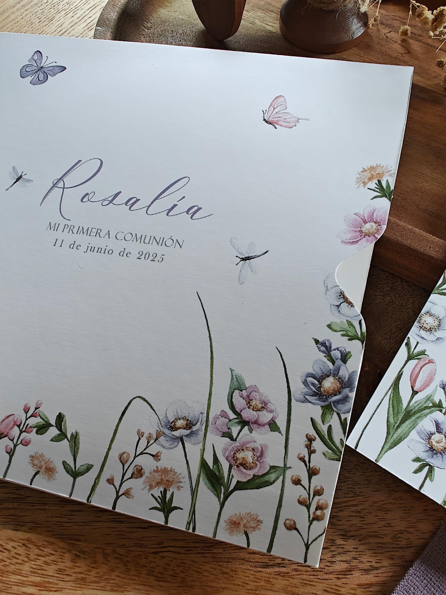 Recordatorio personalizado Comunión COLECCIÓN TAORMINA