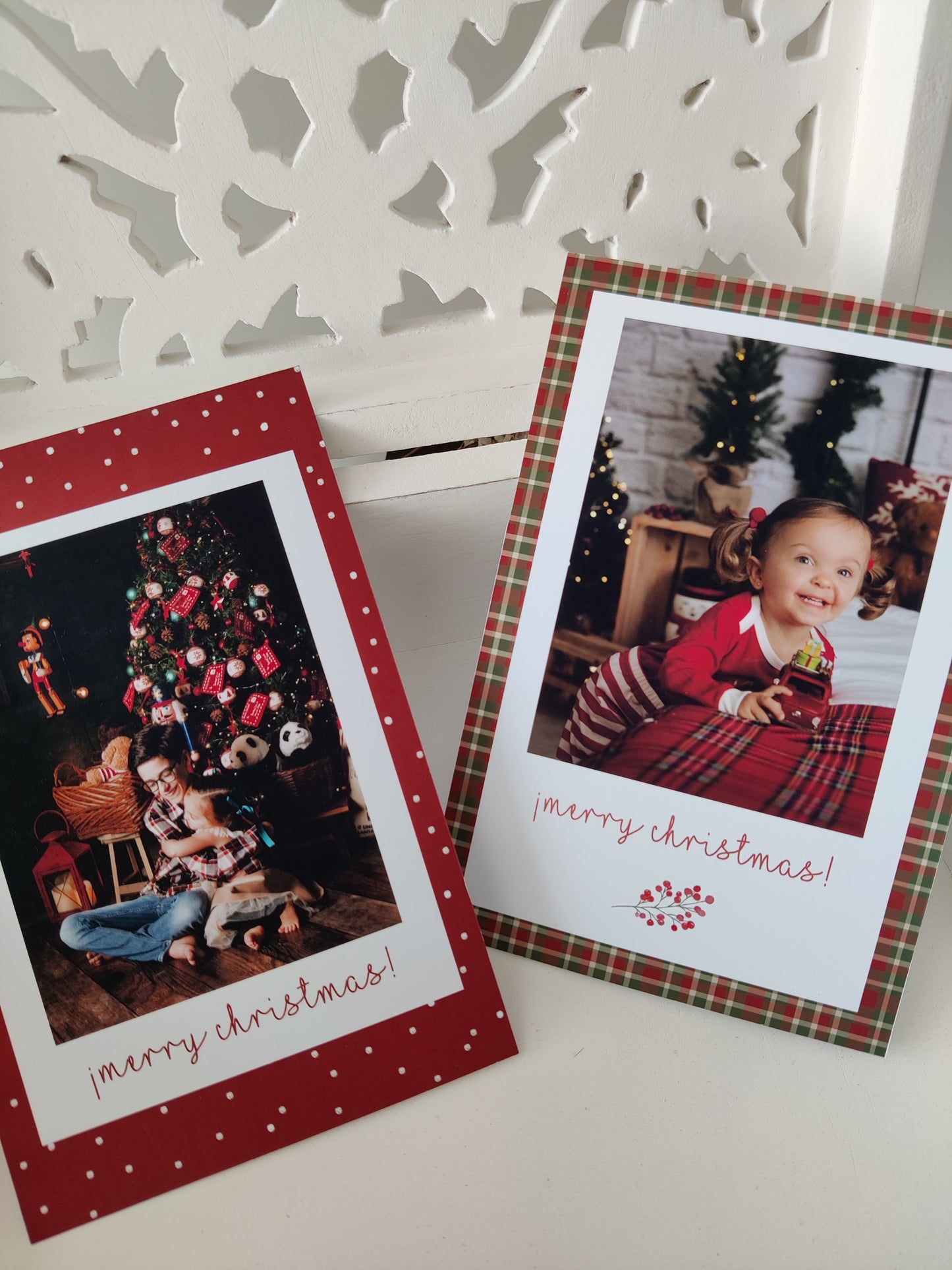 Tarjetas de recuerdo Navidad