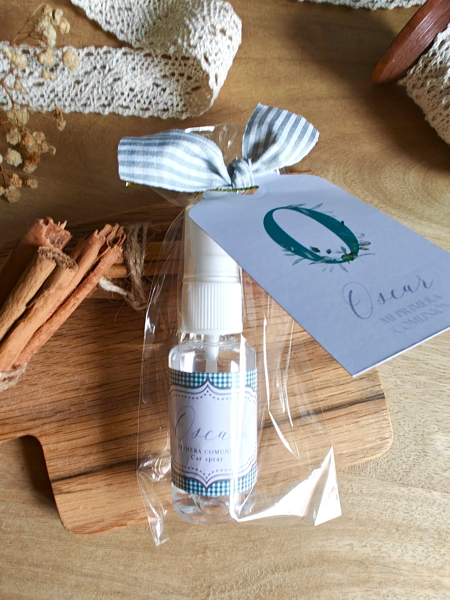 Spray para coche personalizado Comunión COLECCIÓN VERONA